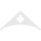 Ekena Millwork Pitch Turner Architectural Grade PVC Gable Pediment, 48"W x 22"H x 1"P (11/12) GPP048X022X100TUR - alternate 2